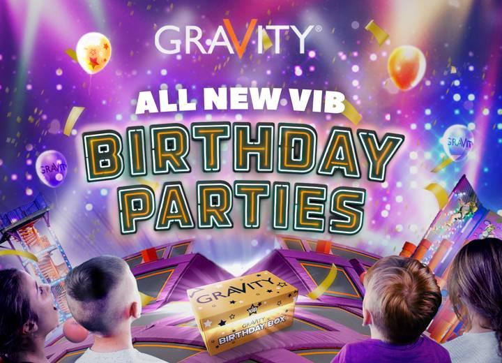 Gravity Birthday Party